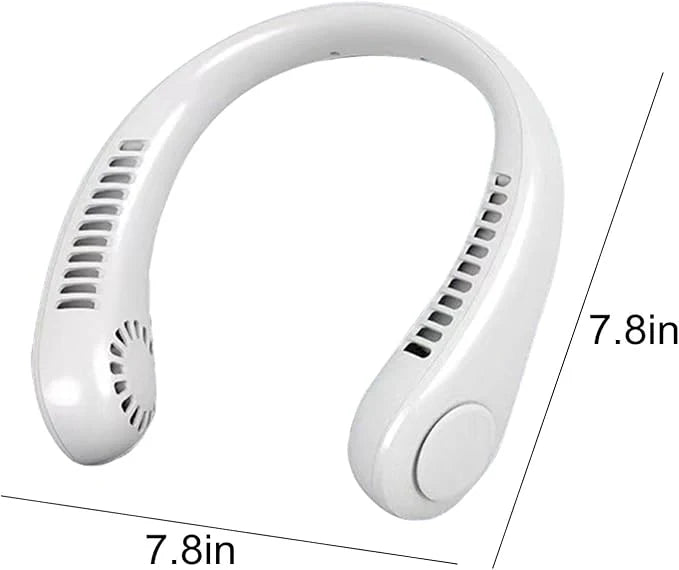 Portable Bladeless Hanging Neck Fan - (IMPORTED)