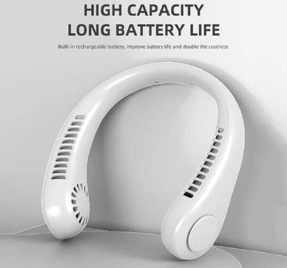 Portable Bladeless Hanging Neck Fan - (IMPORTED)