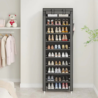 10 LAYERS WARDROBE STYLE SHOE RACK