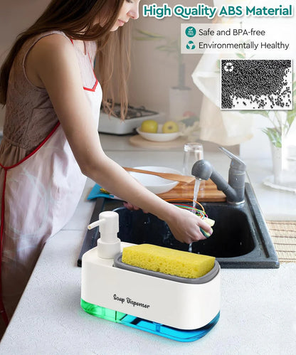 2-in-1 Hand and Dish Soap Dispenser Premium Quality
