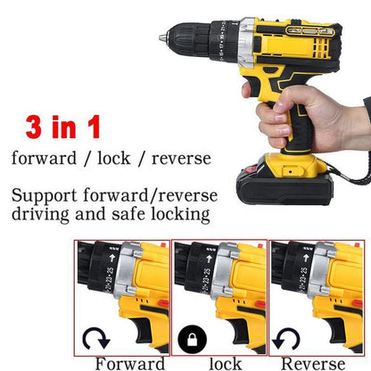 🔧 LILAITE Cordless Drill Machine & Screwdriver — Complete Kit