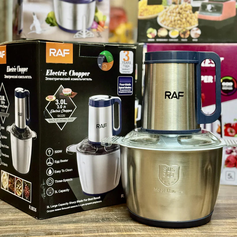 3L Electric Meat & Vegetable Chopper - Imported Quality