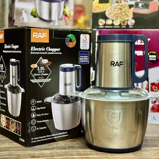 3L Electric Meat & Vegetable Chopper - Imported Quality