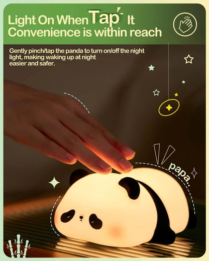 Silicone Animal Night Lamp– Touch & Dimmable LED Light