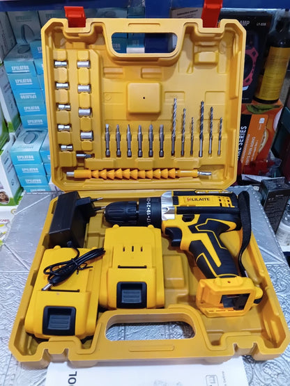 🔧 LILAITE Cordless Drill Machine & Screwdriver — Complete Kit