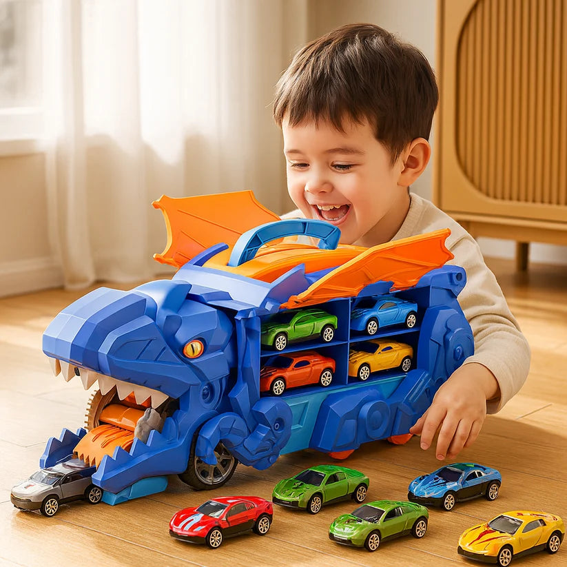 Cool Dino Transforming Vehicle Play Set