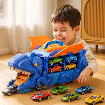 Cool Dino Transforming Vehicle Play Set
