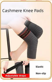 2 Piece UltraSoft Thermal Leg Warmers - Fleece Padded Knee Support for Winter