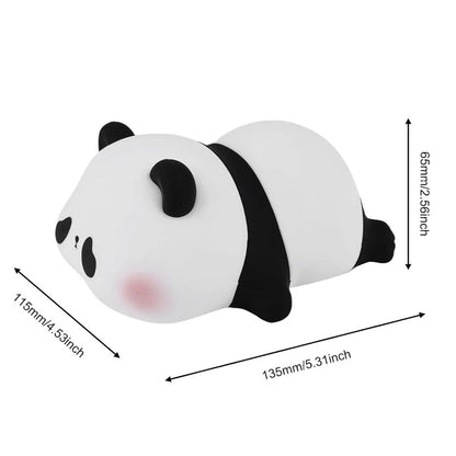 Silicone Animal Night Lamp– Touch & Dimmable LED Light
