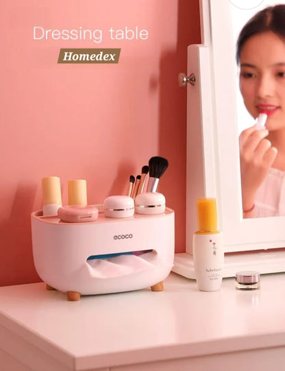 Luxury Multipurpose Tissue Box Organizer – Imported ✨
